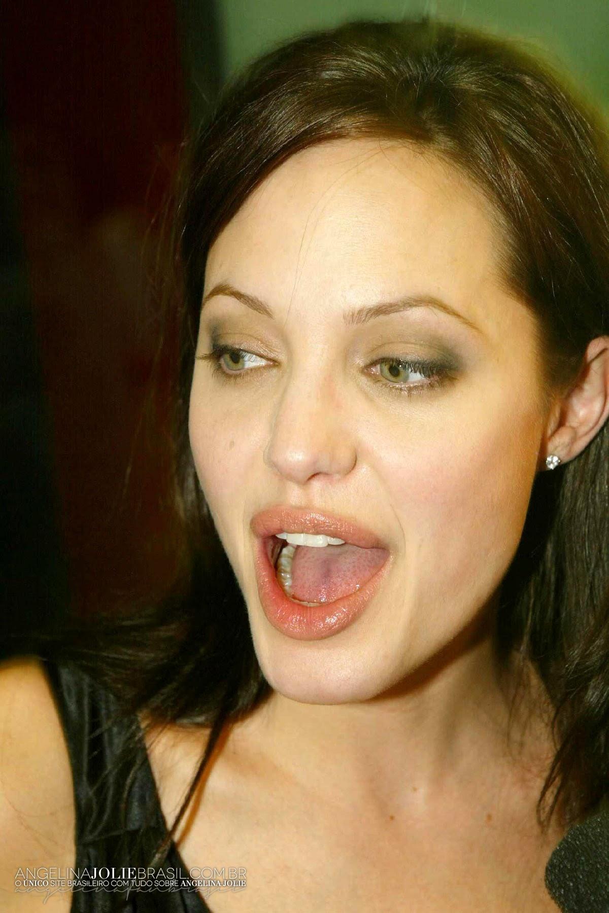 Angelina Jolie tongue Mouth Open Анджелина Джоли Язык Рот Открытый купить на Зозу.ру - фотография № 15